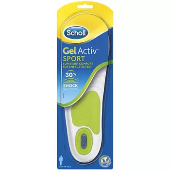 SCHOLL Стельки для обуви Gel Active Sport