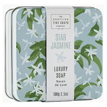 SCOTTISH FINE SOAPS Мыло в декоративной мыльнице Jasmine Soap In A Tin