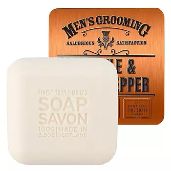 SCOTTISH FINE SOAPS Мыло в декоративной мыльнице Thistle & Black Pepper In A Tin