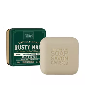 SCOTTISH FINE SOAPS Мыло в декоративной мыльнице Rusty Nail In A Tin
