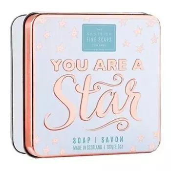 SCOTTISH FINE SOAPS Мыло в декоративной мыльнице You Are A Star