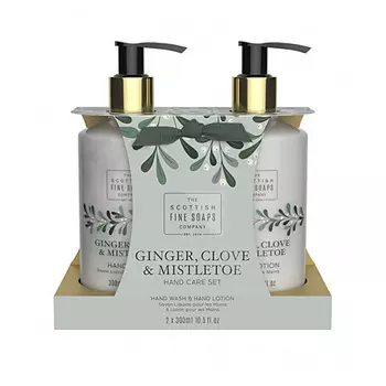 SCOTTISH FINE SOAPS Набор для ухода за руками Ginger, Clove & Mistletoe