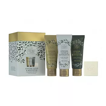 SCOTTISH FINE SOAPS Набор Ginger, Clove & Mistletoe Body Care Gift Set