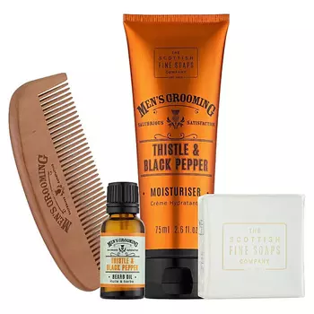 SCOTTISH FINE SOAPS Набор Men’s Grooming Thistle & Black Pepper