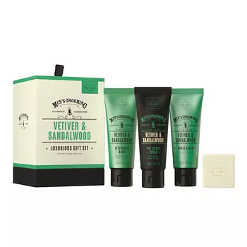 SCOTTISH FINE SOAPS Набор Vetiver & Sandalwood Luxurious Gift Set