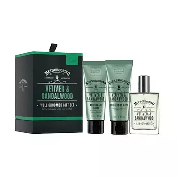 SCOTTISH FINE SOAPS Набор Vetiver & Sandalwood Well Groomed Gift Set
