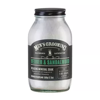 SCOTTISH FINE SOAPS Соль для ванны Men's Grooming Vetiver & Sandalwood