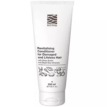 SEA&ENERGY Кондиционер для поврежденных и секущихся волос с маслом ши и минералами Мертвого моря 250.0
