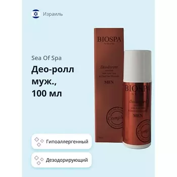 SEA OF SPA Део-ролл мужской BIOSPA гипоаллергенный 100.0