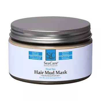 SEACARE Грязевая маска для волос с минералами Мертвого Моря и растительными экстрактами 250.0