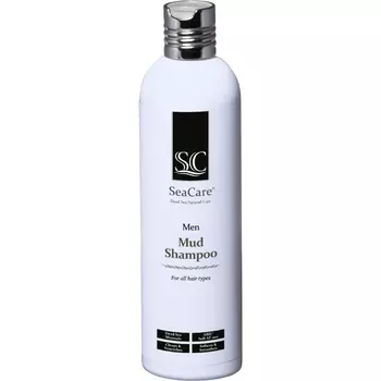 SEACARE Мужской грязевой шампунь с минералами Мертвого Моря 400