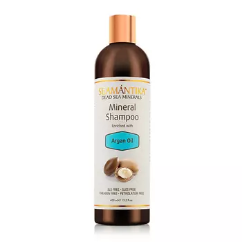 SEAMANTIKA Минеральный шампунь с аргановым маслом 400