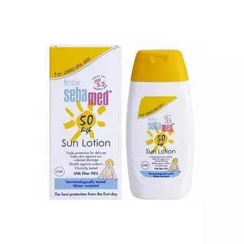 SEBAMED Детский солнцезащитный лосьон SPF 50 Baby Sun Lotion 200.0