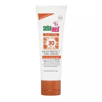 SEBAMED Крем солнцезащитный SPF 30 с витамином Е для чувствительной кожи Multi Protect Sun Cream