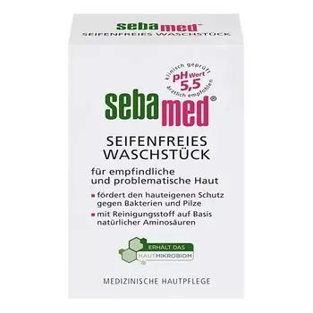 SEBAMED Кусковое мыло с витамином Е и пантенолом Seifenfreies Waschstuck