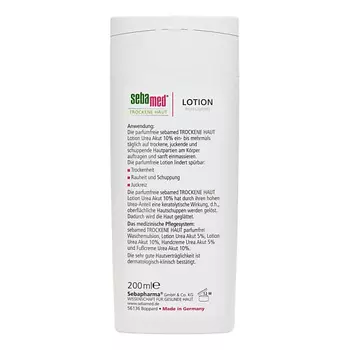 SEBAMED Лосьон для тела без отдушек Trockene Haut Lotion Urea Akut 10%