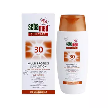 SEBAMED Солнцезащитный лосьон Multi Protect Sun Lotion SPF 30 PA+