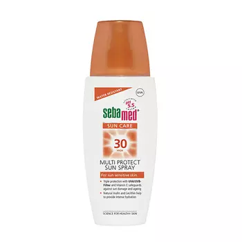 SEBAMED Спрей солнцезащитный SPF 30 с витамином Е для чувствительной кожи Multi Protect Sun Spray