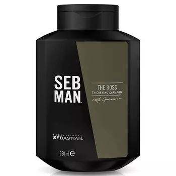 SEBASTIAN PROFESSIONAL Освежающий шампунь для увеличения объема SEBMAN THE BOSS 250.0
