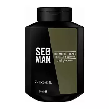 SEBASTIAN PROFESSIONAL Шампунь для волос мужской 3-в-1 Seb Man The Multi-Tasker