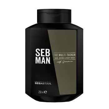 SEBASTIAN PROFESSIONAL Шампунь уход за волосами, бородой и телом SEBMAN THE MULTITASKER 3 в 1 250.0
