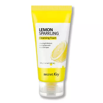 SECRET KEY Пенка для умывания с экстрактом лимона LEMON SPARKLING Cleansing Foam 120