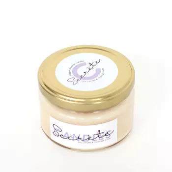 SECRETE CANDLES Свеча ароматическая Малина-ваниль Деревянный фитиль