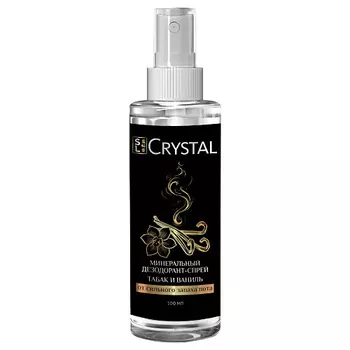SECRETS LAN SL Crystal Дезодорант-спрей минеральный д/тела «Табак и ваниль»