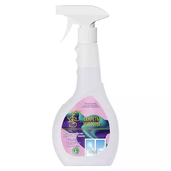СЕКРЕТЫ ЧИСТОТЫ Моющее средство для стекол и зеркал 500