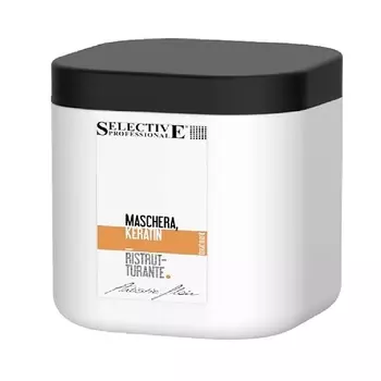 SELECTIVE PROFESSIONAL Маска кератиновая для сухих и поврежденных волос, ARTISTIC FLAIR 1000