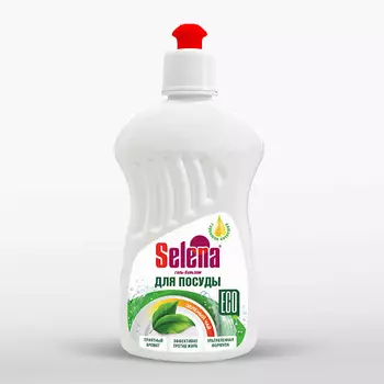 SELENA Средство для мытья посуды "Зелёный чай" 500.0