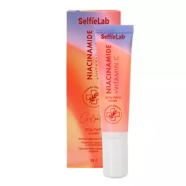 SELFIELAB Гель-патч для век линии Niacinamide + Vitamin C с эластином, витамином C, ниацинамидом 15