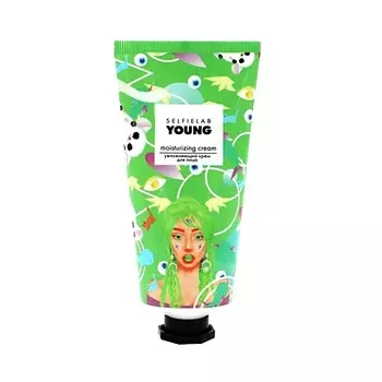 SELFIELAB YOUNG Крем увлажняющий для лица с маслом овса,медом,экстрактами киви 50