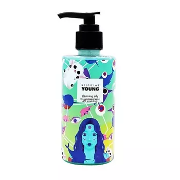 SELFIELAB YOUNG Желе для умывания очищающиее с экстрактом клубники, малины и ананаса 200