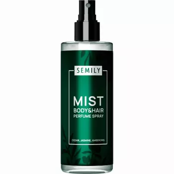 SEMILY Спрей-мист для тела и волос cedar, jasmine, ambergris