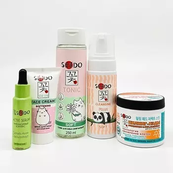 SENDO Бьюти-бокс для лица активный уход