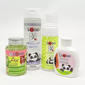 SENDO Бьюти-бокс уходовой косметики для лица сбалансированный уход