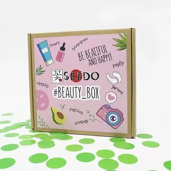 SENDO Набор бьюти бокс для ухода за жирной и комбинированной кожей лица