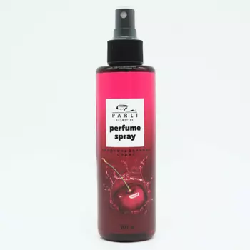 PARLI Увлажняющий парфюмированный спрей для тела серии ВИШНЯ