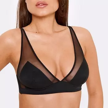 SENSERA Бюстгальтер Natu черный