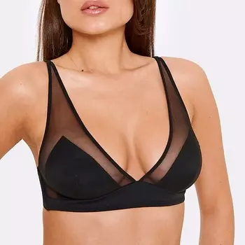 SENSERA Бюстгальтер Natu черный