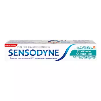 SENSODYNE зубная паста Глубокое Очищение