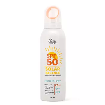 SENSOTERAPIA Солнцезащитный спрей для тела Solar Balance SPF50 PA+++