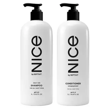 SEPTIVIT Набор Шампунь + Кондиционер для волос NICE by Septivit