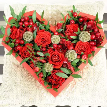 Сердце "Страстная осень"