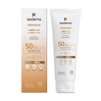 SESDERMA Солнцезащитный крем-гель SPF50 Repaskin Light Fluid
