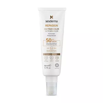 SESDERMA Средство солнцезащитное SPF 50 REPASKIN SILK TOUCH COLOUR