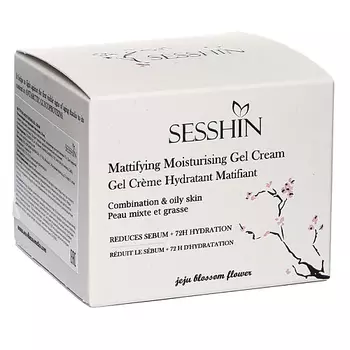 SESSHIN Гель-крем матирующий увлажняющий