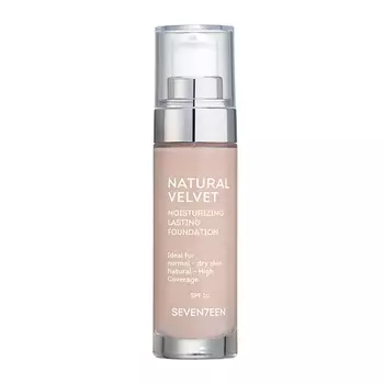 SEVEN7EEN Тональный крем длительного действия NATURAL VELVET MOISTURIZING LASTING FOUNDATION