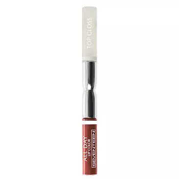 SEVEN7EEN Жидкая стойкая помада-блеск ALL DAY LIP COLOR & TOP GLOSS